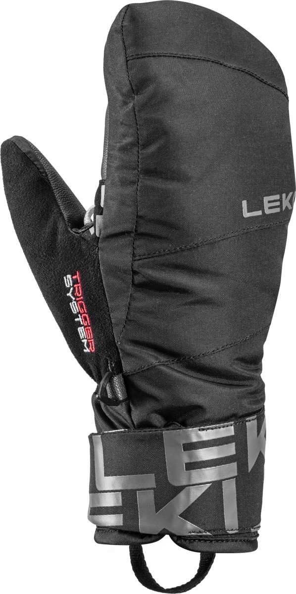 Rukavice LEKI Air Swtch 3D Junior Mitt, black-graphite